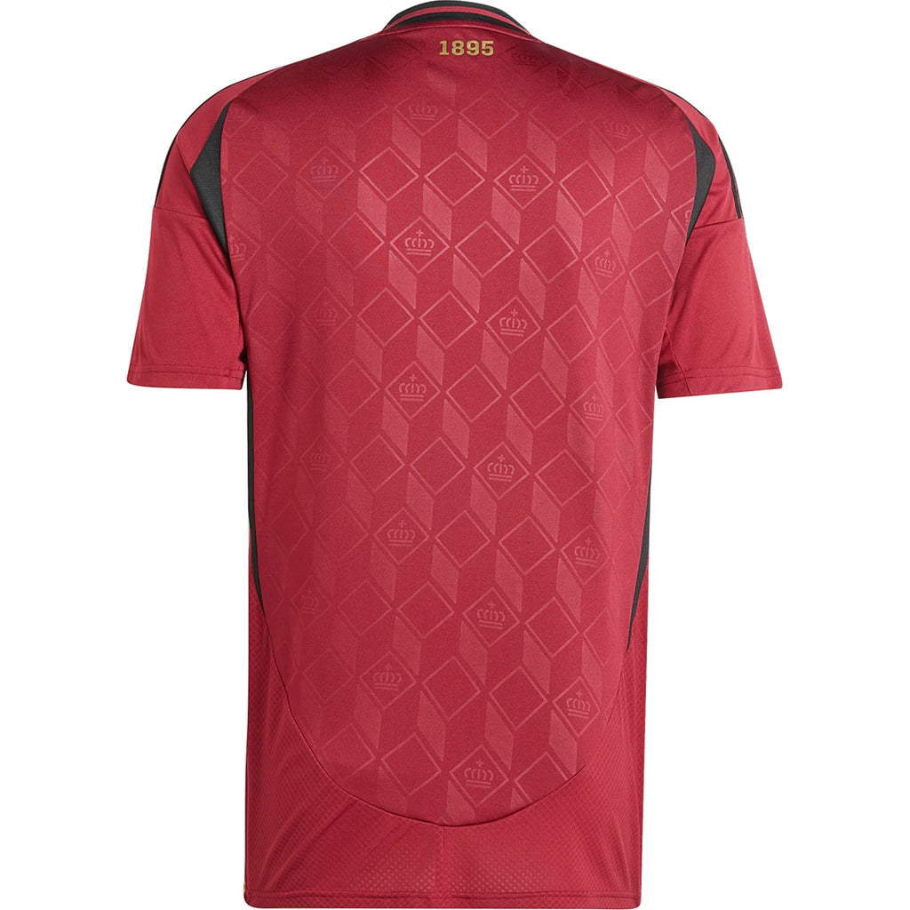 Adidas Belgium Home Stadium Jersey 2024 product image 2, provided for visual reference and product detail review