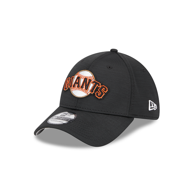 New Era San Francisco Giants Clubhouse Classic 39Thirty Stretch Fit Hat-Black product image 2, provided for visual reference