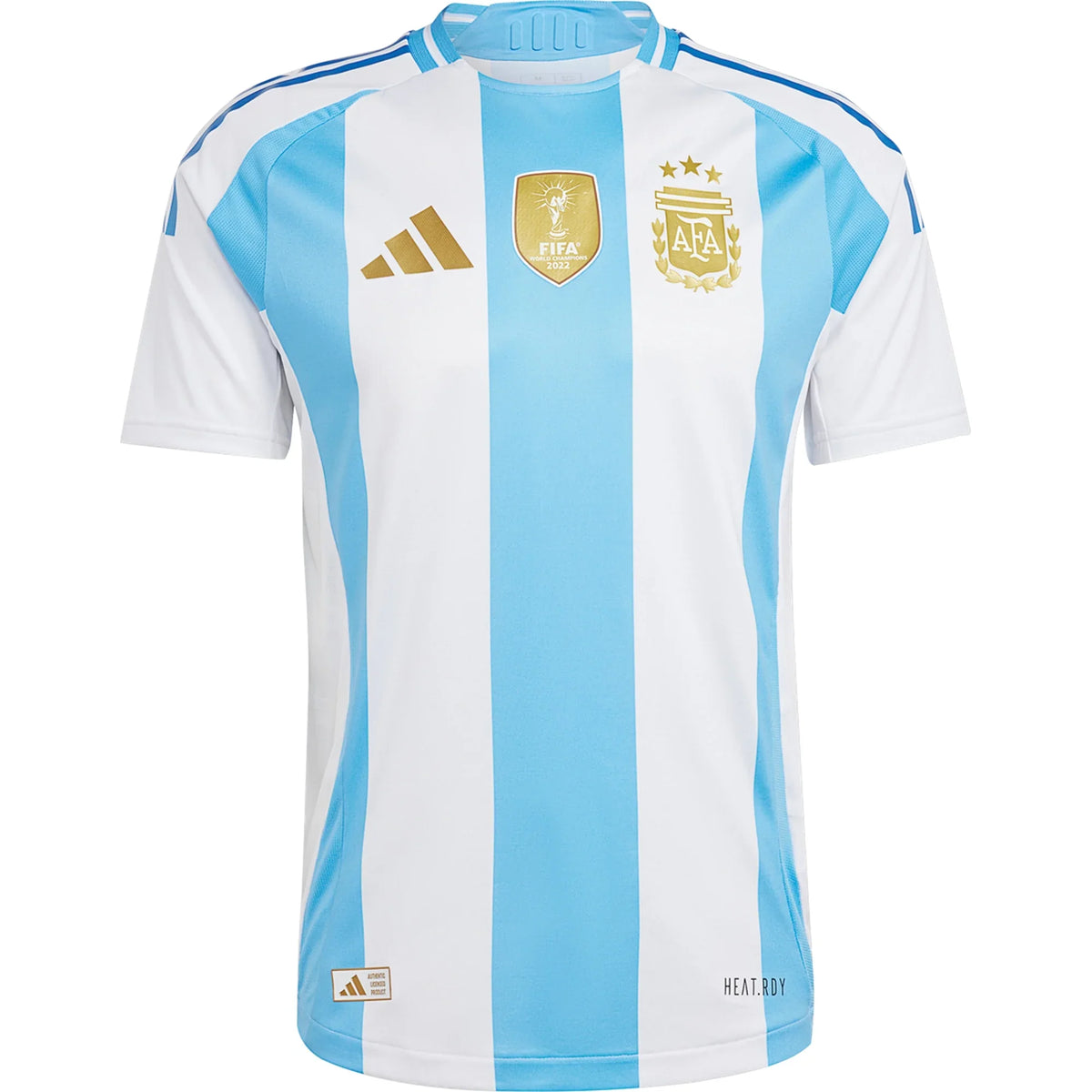 Adidas Men Argentina Authentic Stadium Home Jersey 2024 product image 1, provided for visual reference and product detail