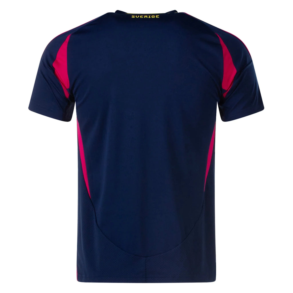 Adidas Sweden Away Stadium Jersey 2024 product image 2, provided for visual reference and product detail review