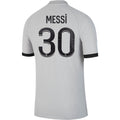 Nike Youth Paris Saint-Germain Stadium Away 2022/23 with Messi 30 printing product image 1, provided for visual reference