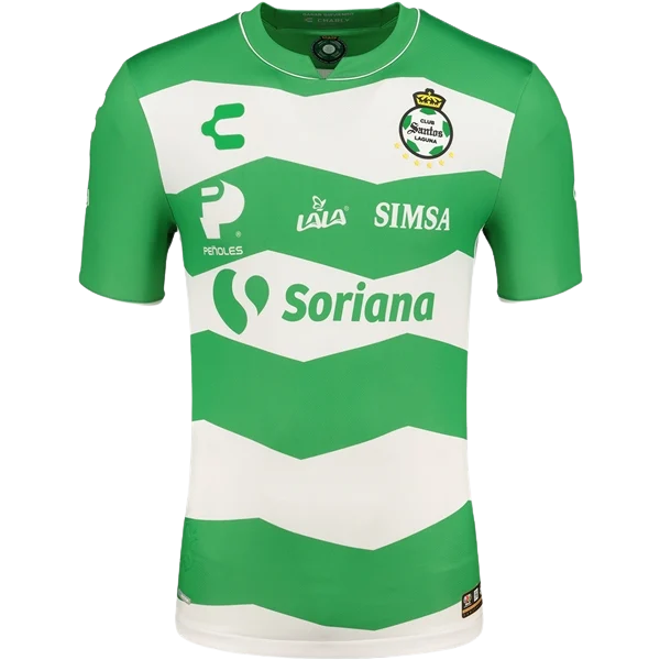 Charly Men Santos Laguna 23/24 Home Jersey product image 1, provided for visual reference and product detail review