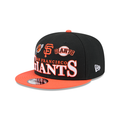 New Era San Francisco Giants Archive Multi Logo 9FIFTY Snapback Hat product image 1, provided for visual reference and