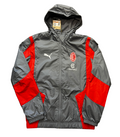 Puma AC Milan Prematch Woven Jacket - Gray product image 1, provided for visual reference and product detail review