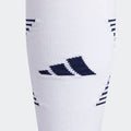 Adidas Team Speed 4 Soccer OTC Socks-White/NAVY product image 1, provided for visual reference and product detail review