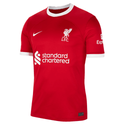 Nike Men Liverpool FC Stadium Home Dri-FIT Soccer Jersey 2023/24 product image 1, provided for visual reference and product
