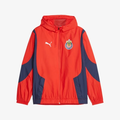Puma Chivas Men Jacket 23/24-Red/Navy Blue product image 1, provided for visual reference and product detail review