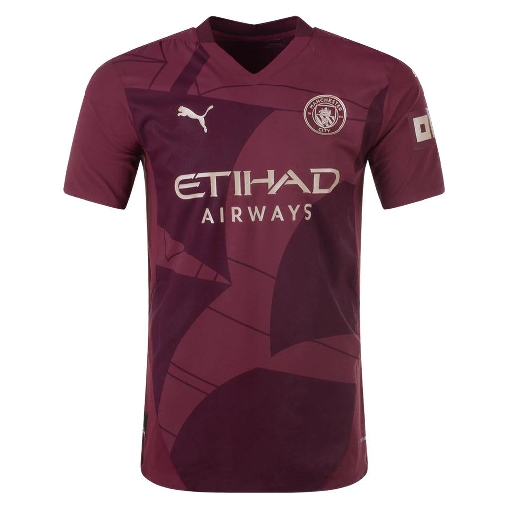 Puma Men Manchester City Authentic 3rd Jersey24/25 product image 1, provided for visual reference and product detail review