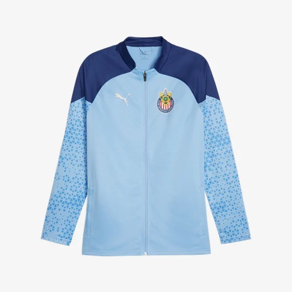 Puma Chivas Men Jacket 23/24-Blue product image 1, provided for visual reference and product detail review