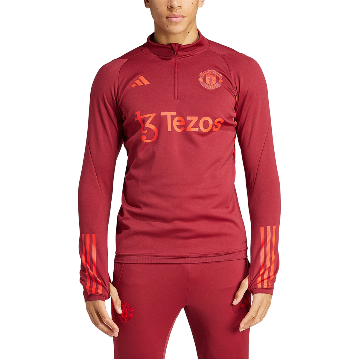 Adidas Manchester United European Training Top product image 2, provided for visual reference and product detail review