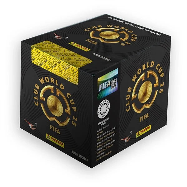 Panini FIFA Club World Cup 25 Sticker Collection - 50 Pack product image 1, provided for visual reference and product detail
