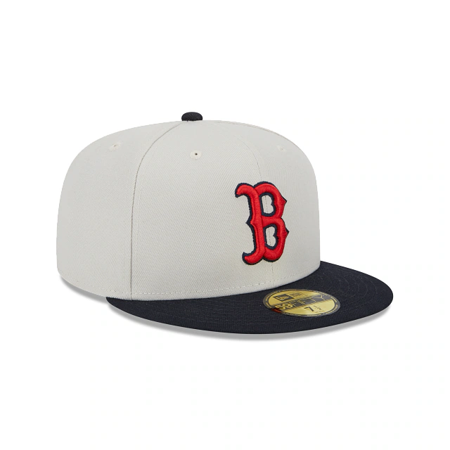 New Era Boston Red Sox Varsity Letter Stone 59FIFTY Fitted Cap product image 3, provided for visual reference and product