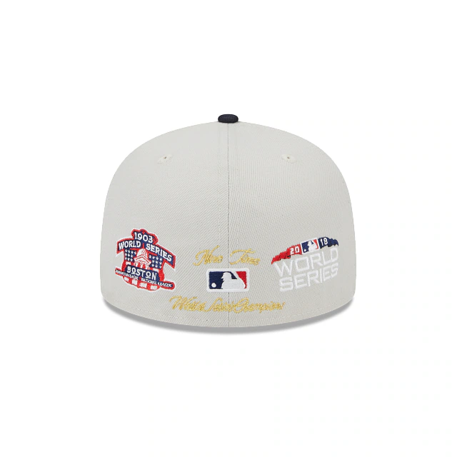 New Era Boston Red Sox Varsity Letter Stone 59FIFTY Fitted Cap product image 4, provided for visual reference and product
