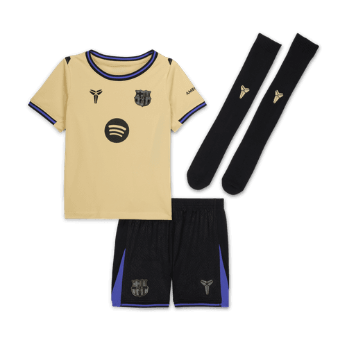 Kobe Bryant Child Unisex FC Barcelona Away Mini Kit 25/26 product image 1, provided for visual reference and product detail