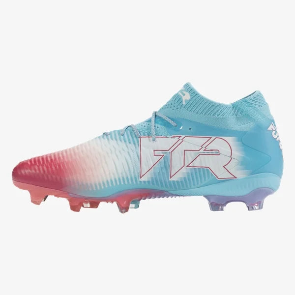 Puma Future 8 Ultimate Recharge FG-Hero Blue/White-Sunset pink product image 2, provided for visual reference and product