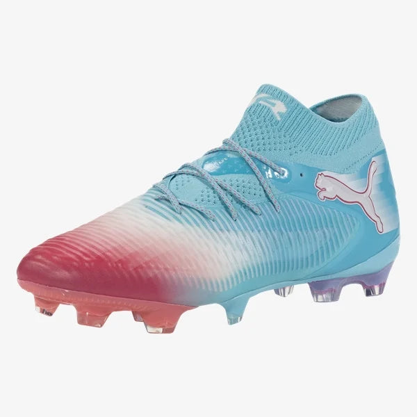 Puma Future 8 Ultimate Recharge FG-Hero Blue/White-Sunset pink product image 6, provided for visual reference and product
