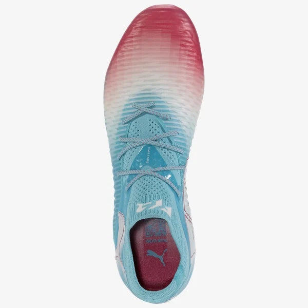 Puma Future 8 Ultimate Recharge FG-Hero Blue/White-Sunset pink product image 4, provided for visual reference and product