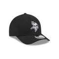 New Era Minnesota Vikings M-Crown A-FRAME 9FORTY Adjustable Hat-Black/White product image 1, provided for visual reference