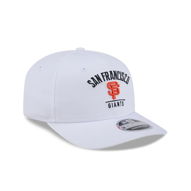New Era San Francisco Giants Team 9SEVENTY Adjustable Cap-White product image 1, provided for visual reference and product