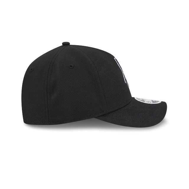 New Era Minnesota Vikings M-Crown A-FRAME 9FORTY Adjustable Hat-Black/White product image 4, provided for visual reference