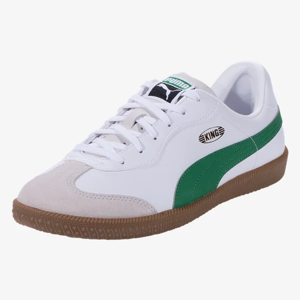 Puma King 21 IT White/Green product image 3, provided for visual reference and product detail review