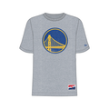 New Era Golden State Warriors T-Shirt-Gray product image 1, provided for visual reference and product detail review