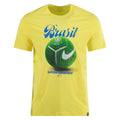 Nike Brazil Field T-Shirt 2024-Yellow product image 1, provided for visual reference and product detail review