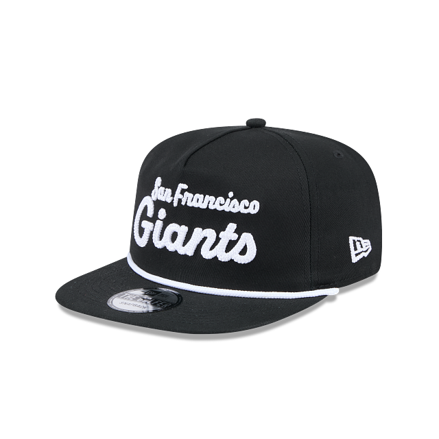 New Era San Francisco Giants Team Text Golfer Snapback Hat product image 2, provided for visual reference and product detail