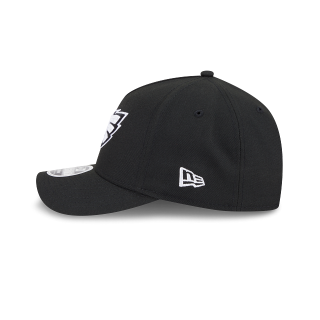 New Era Philadelphia Eagles M-Crown 9FORTY A-Frame Adjustable Hat-Black/White product image 4, provided for visual reference