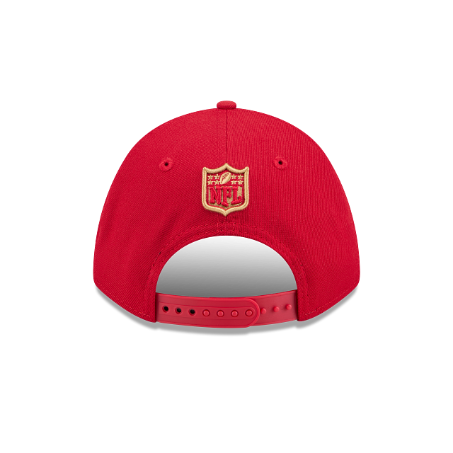New Era San Francisco 49ers Team M-Crown 9FORTY Adjustable Hat-Red product image 6, provided for visual reference and