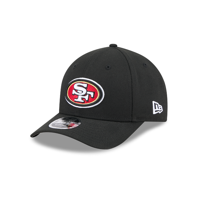 New Era San Francisco 49ers Team M-Crown 9FORTY Adjustable Hat-Black product image 2, provided for visual reference and