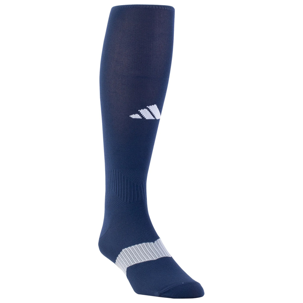 Adidas Metro 6 OTC Soccer Sock - Navy product image 1, provided for visual reference and product detail review