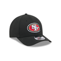New Era San Francisco 49ers Team M-Crown 9FORTY Adjustable Hat-Black product image 1, provided for visual reference and