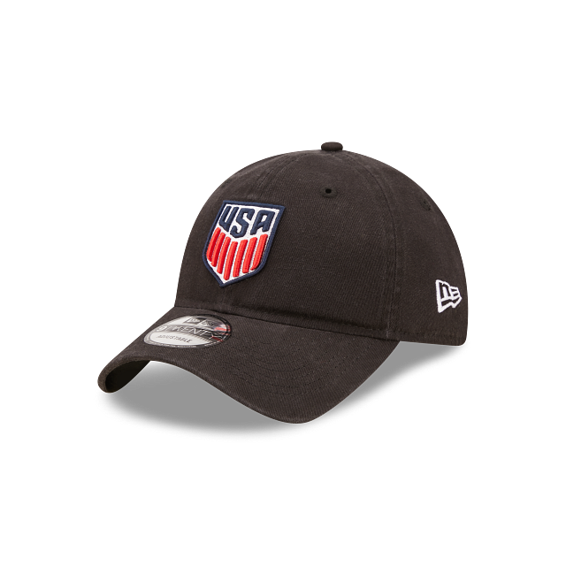 New Era U.S.A Core Classic 2.0 9Twenty Adjustable Hat-Black product image 2, provided for visual reference and product
