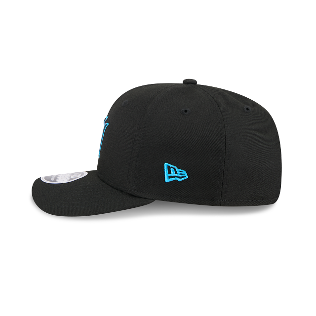 New Era Miami Marlins 9SEVENTY Stretch-Snap Hat product image 4, provided for visual reference and product detail review