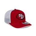 New Era San Francisco 49ers Team 9SEVENTY Trucker Stretch-Snap Hat product image 1, provided for visual reference and