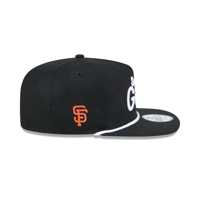 New Era San Francisco Giants Team Text Golfer Snapback Hat product image 4, provided for visual reference and product detail