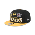 New Era Pittsburgh Pirates Archive Multi Logo 9FIFTY Snapback Hat product image 1, provided for visual reference and product