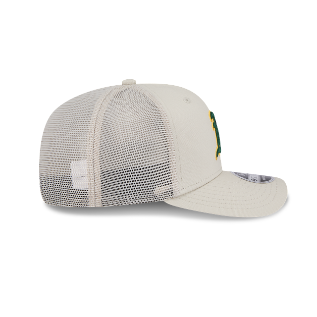 New Era Oakland Athletics Canvas 9SEVENTY Trucker Adjustable Cap product image 4, provided for visual reference and product