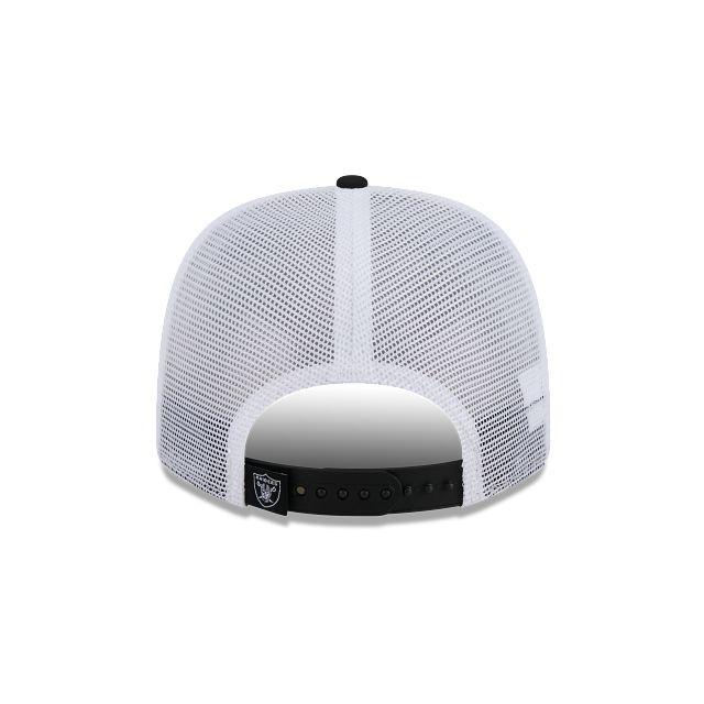 New Era Las Vegas Raiders 9SEVENTY Trucker Stretch-Snap Adjustable Hat product image 6, provided for visual reference and