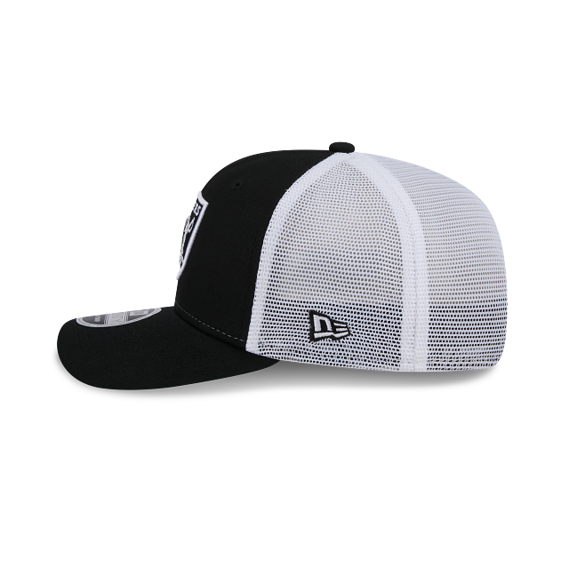 New Era Las Vegas Raiders 9SEVENTY Trucker Stretch-Snap Adjustable Hat product image 5, provided for visual reference and