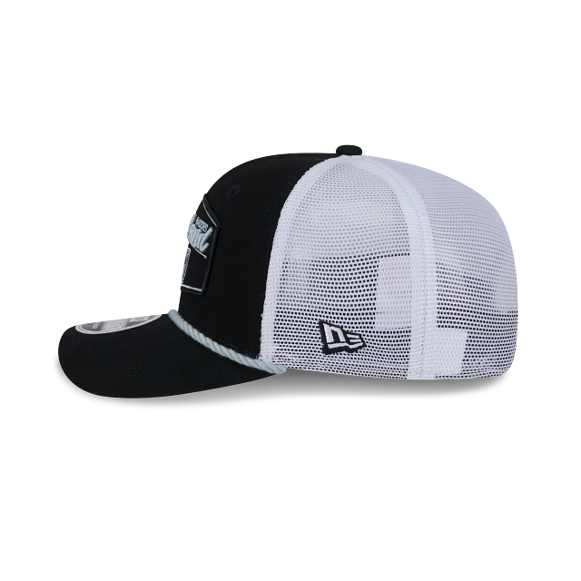 New Era Las Vegas Raiders Rope 9SEVENTY Trucker Stretch-Snap Adjustable Hat product image 5, provided for visual reference
