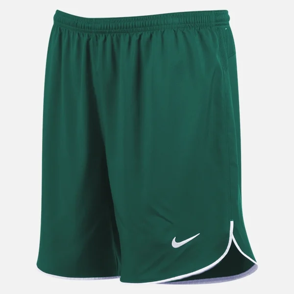 Nike Dri-Fit Laser Woven V Short- GORGE GREEN/WHITE/WHITE product image 3, provided for visual reference and product detail