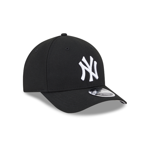 New New York Yankees 9FORTY M-Crown Adjustable Hat-Black on White product image 1, provided for visual reference and product