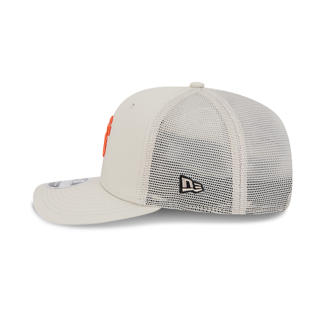 New Era San Francisco Giants Canvas 9SEVENTY Trucker Adjustable Cap product image 4, provided for visual reference and