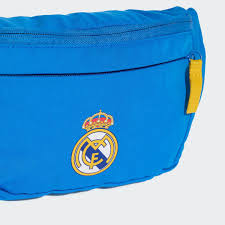 Adidas Real Madrid Waist Bag-Blue/Yellow product image 3, provided for visual reference and product detail review