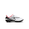 Nike Jr. Tiempo Legend 10 Club-White/Red/Black product image 1, provided for visual reference and product detail review