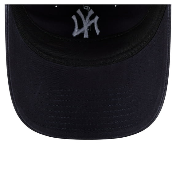 New Era Women New York Yankees Preppy Team 9TWENTY Adjustable Hat-Navy product image 4, provided for visual reference and