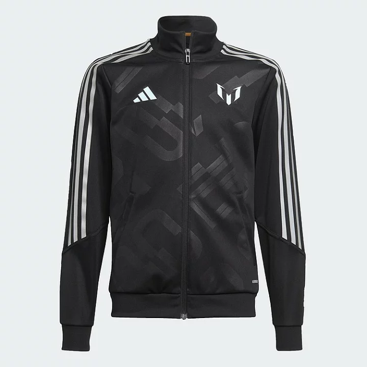 Adidas Youth Messi Zip-Up Sweater product image 1, provided for visual reference and product detail review