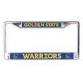 Golden State Warriors License Plate Frame product image 1, provided for visual reference and product detail review